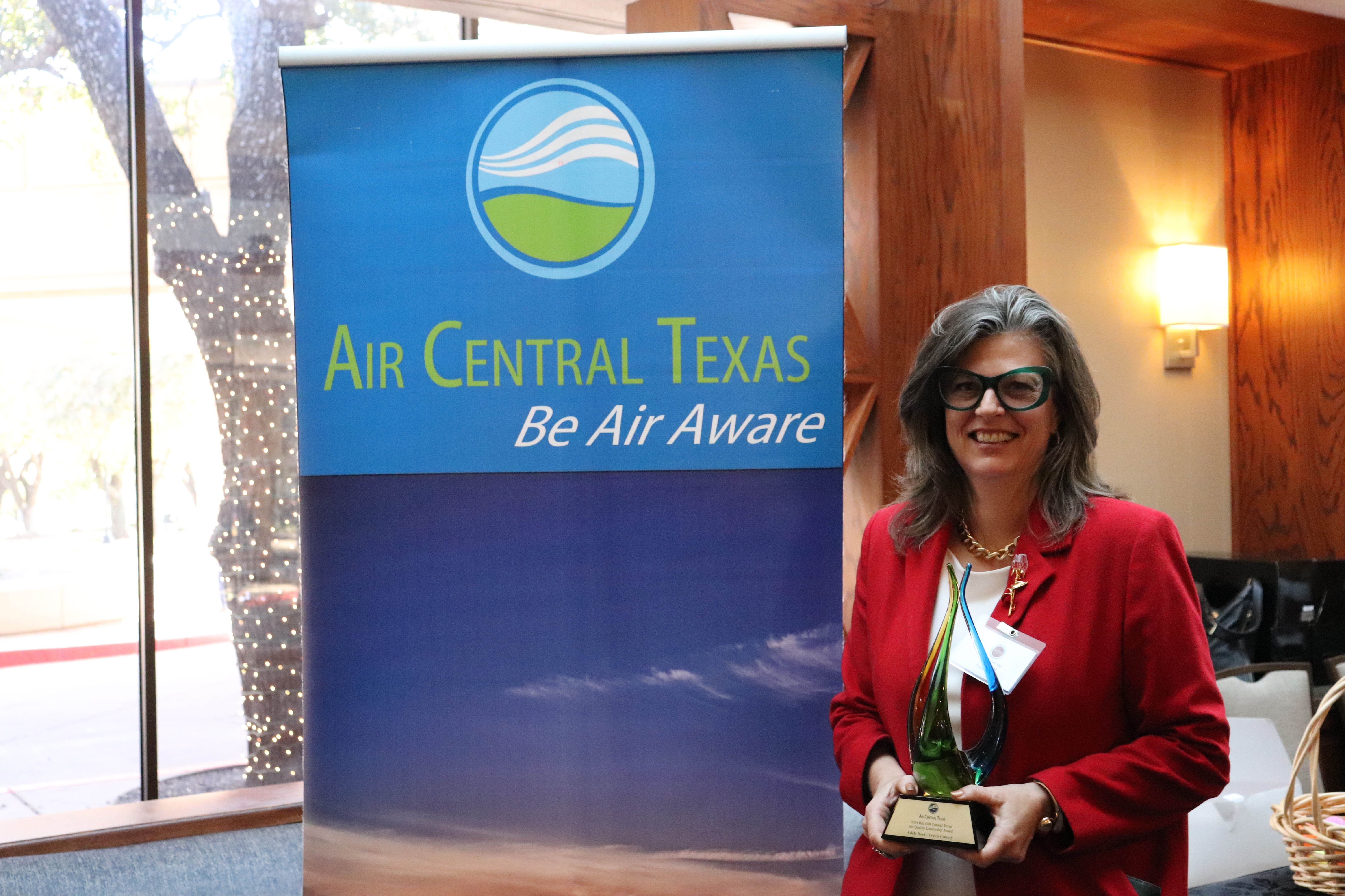 2024 Bill Gill Central Texas Air Quality Leadership Award Recipient: Adele Noel