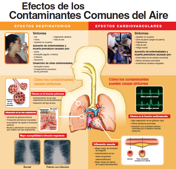 Health Effect Air Pollution Spanish Epa